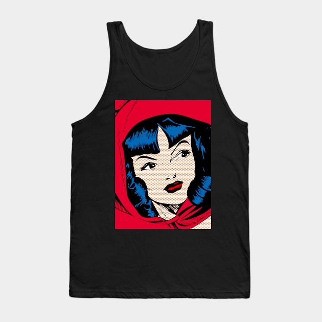 Phantom Lady 18 Tank Top by Vintage Comics